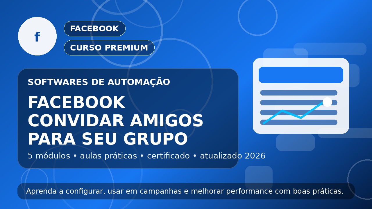 Curso Facebook Convidar Amigos Para Seu Grupo
