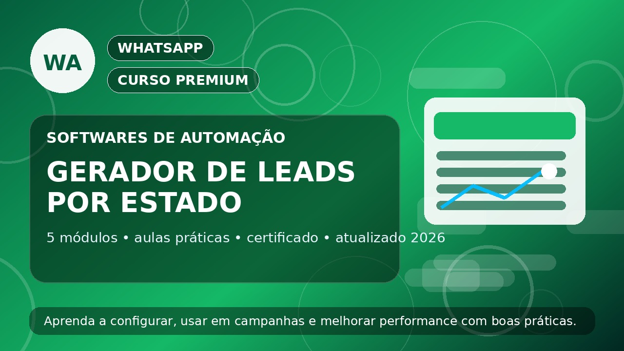 Curso Gerador de Leads por Estado