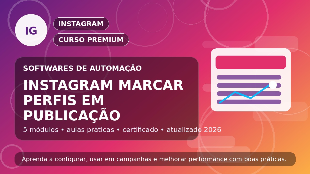 Curso Instagram Marcar Perfis Em Publicação
